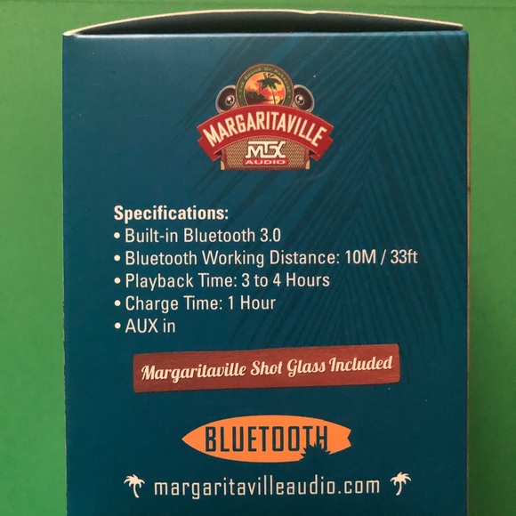 Margaritaville Sound Shot portable Bluetooth Speaker.  New in box - Picture 3 of 6